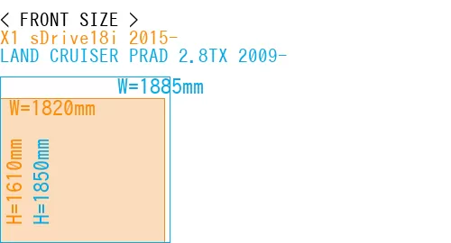 #X1 sDrive18i 2015- + LAND CRUISER PRAD 2.8TX 2009-